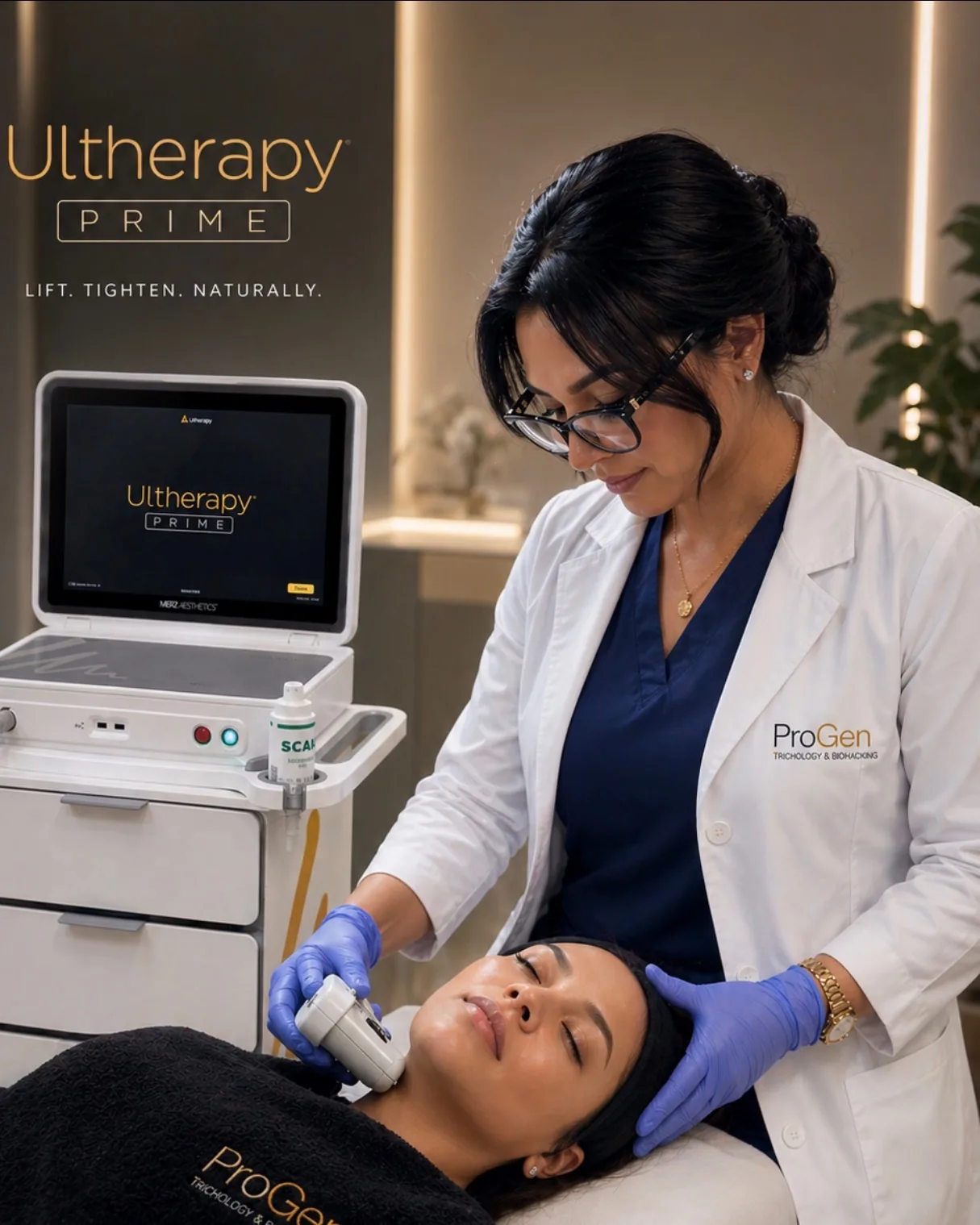 Ultherapy Prime non-surgical skin lifting